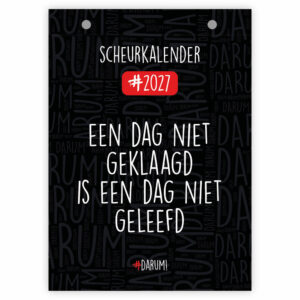 Darum! Scheurkalender 2027