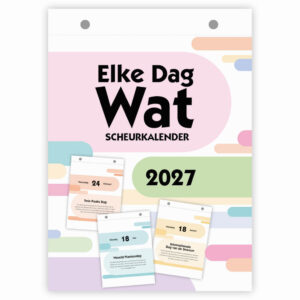 Elke Dag Wat scheurkalender 2027