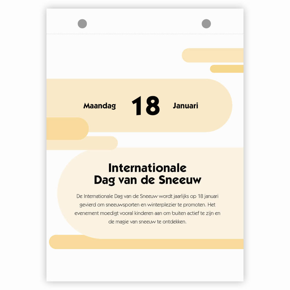 Elke Dag Wat scheurkalender 2027 - Afbeelding 2