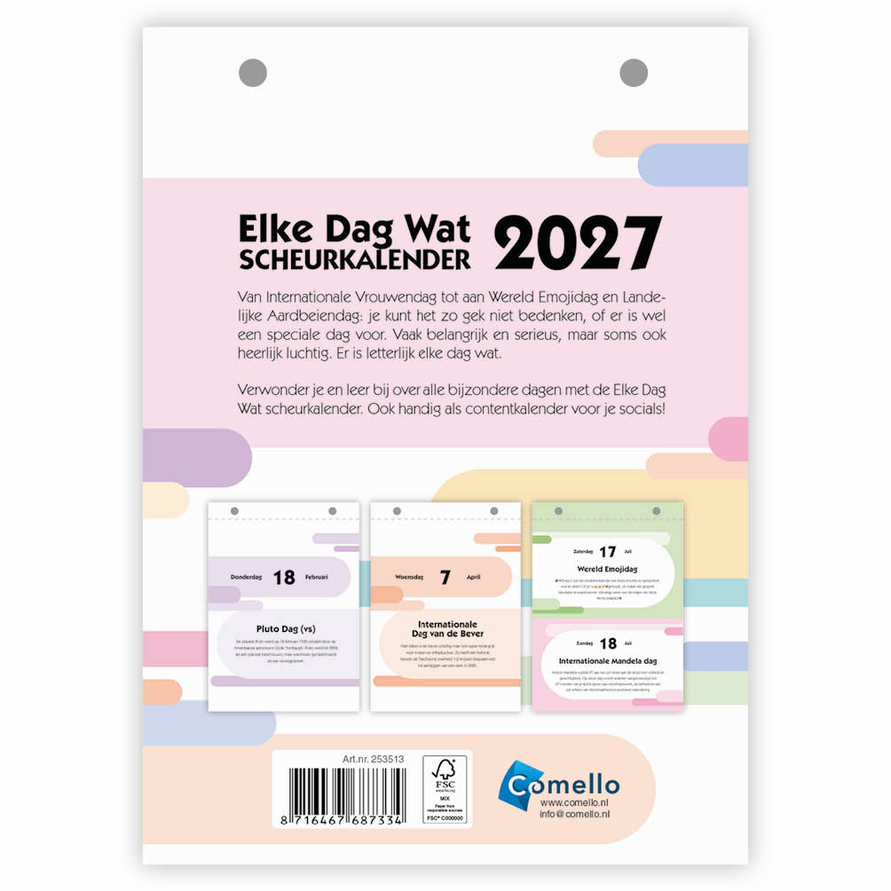 Elke Dag Wat scheurkalender 2027 - Afbeelding 3