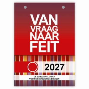 Van Vraag naar Feit scheurkalender 2027