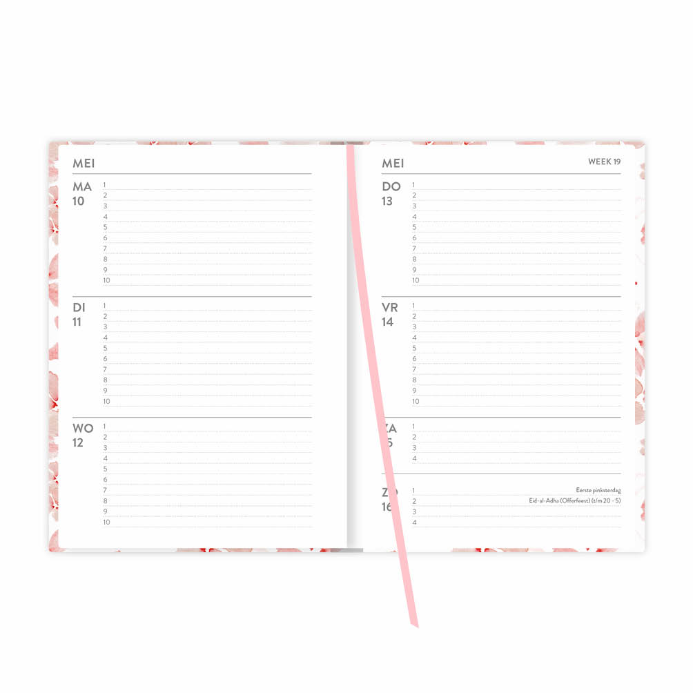 Weekagenda small Fading Florals 2027 - Afbeelding 3