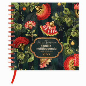 Studio Pompidom familienotitie-agenda t/m 5 pers. (harde kaft) Circus 2027