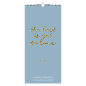 Familienotitiekalender Comello (t/m 5  personen) 2027