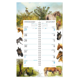 Rien Poortvliet WEEKomleg op schild Paarden 2027
