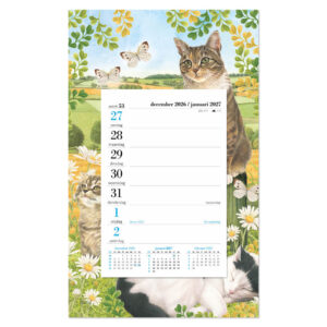 Franciens Katten Weeknotitie op schild Katten & Vlinders 2027