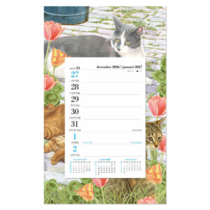 Franciens Katten Weeknotitie op schild Katten in de tuin 2027