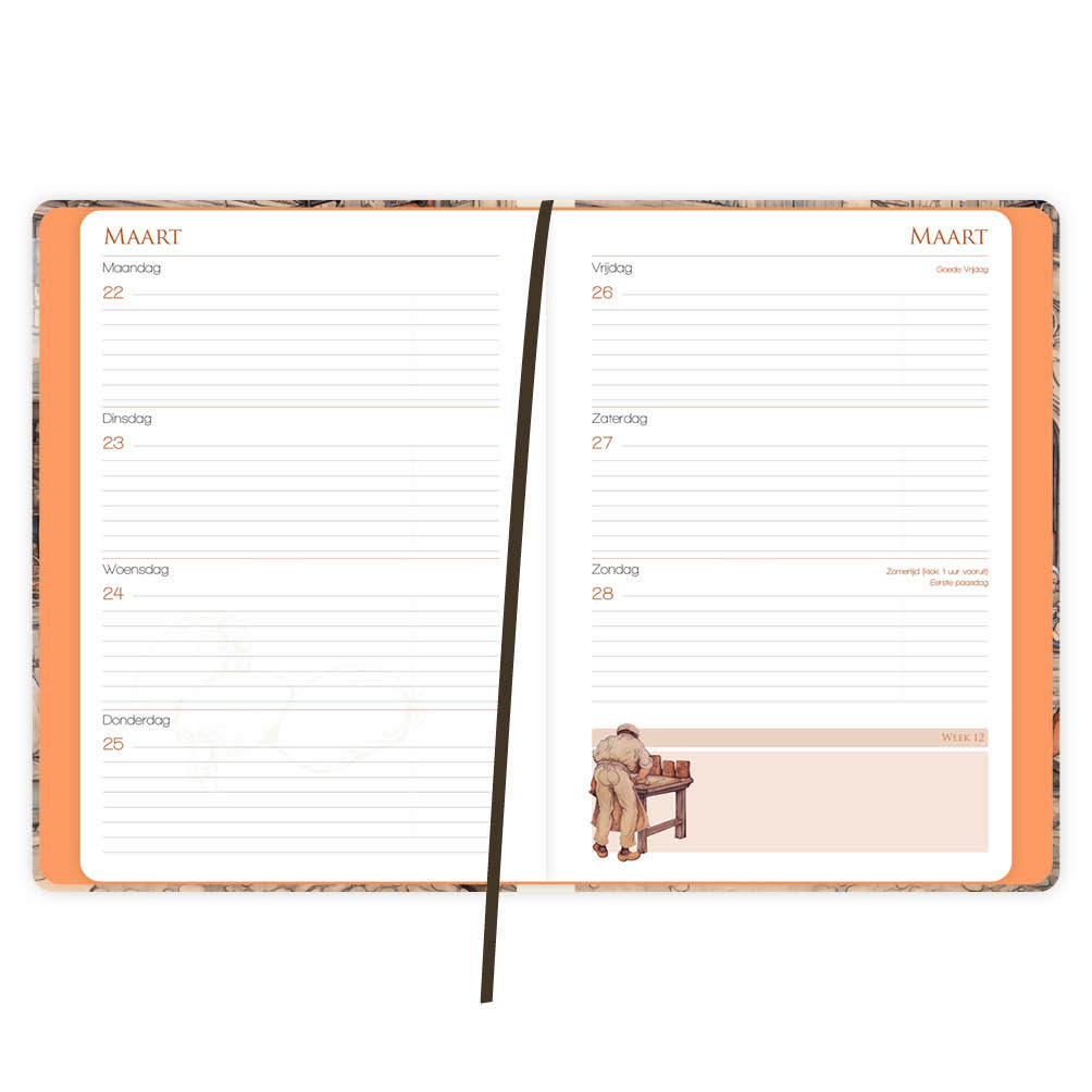 Anton Pieck weekagenda 2027 - Afbeelding 2