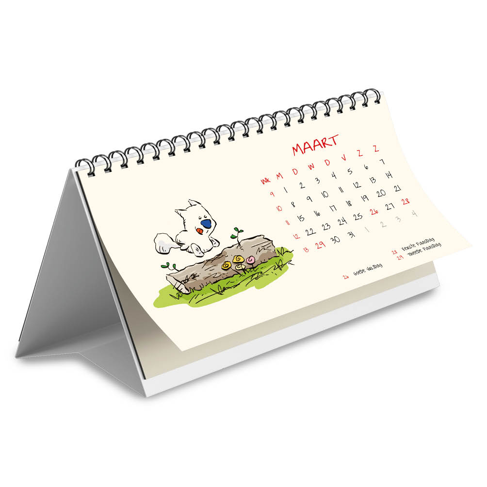 Doe eens lief Desk kalender 2027 - Afbeelding 2