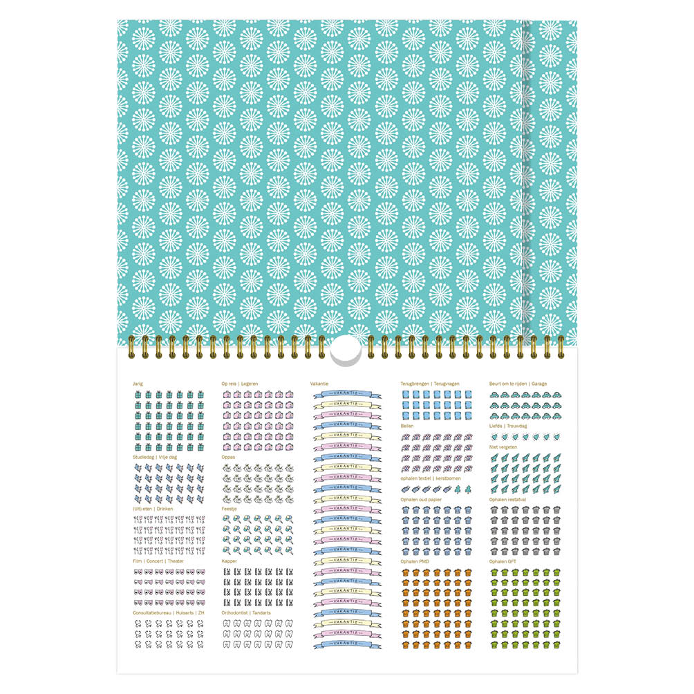 Home Work Time familieplanner oblong 2027 - Afbeelding 2