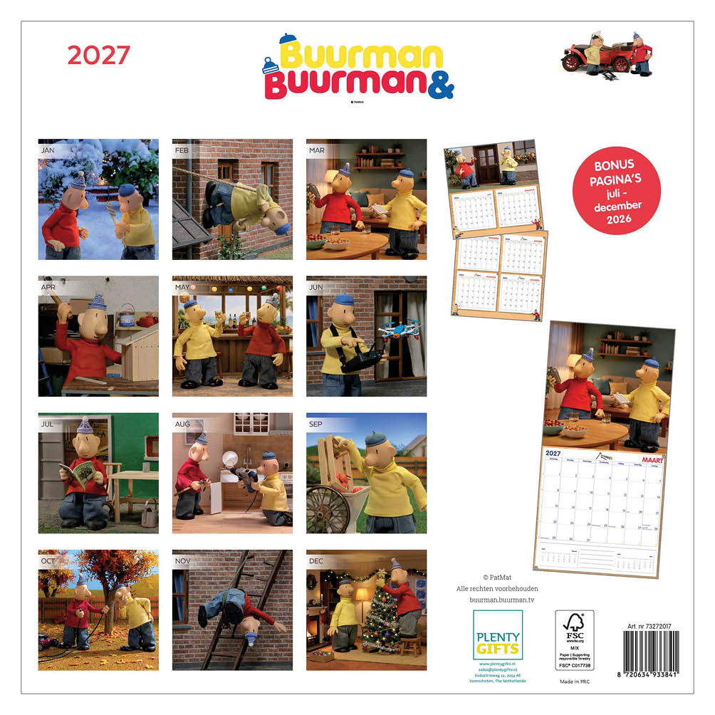Buurman en Buurman kalender 2027 - Afbeelding 3