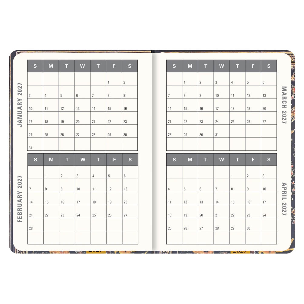 Persian Grove Compact diary 16-mnds 2027 - Afbeelding 2