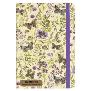 Amethyst Butterflies Compact diary 16-mnds 2027