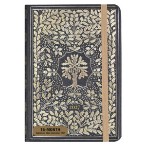 Gilded Tree of Life Compact diary 16-mnds 2027