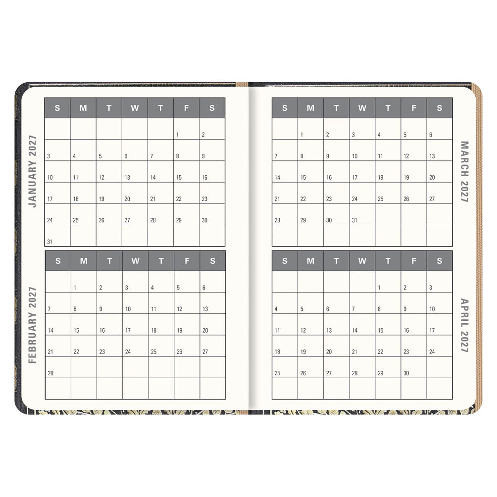 Gilded Tree of Life Compact diary 16-mnds 2027 - Afbeelding 2