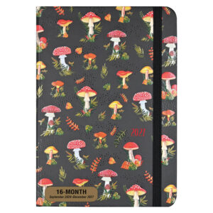 Mushrooms Compact diary 16-mnds 2027