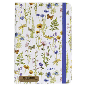 Wildflower Garden Compact diary 16-mnds 2027