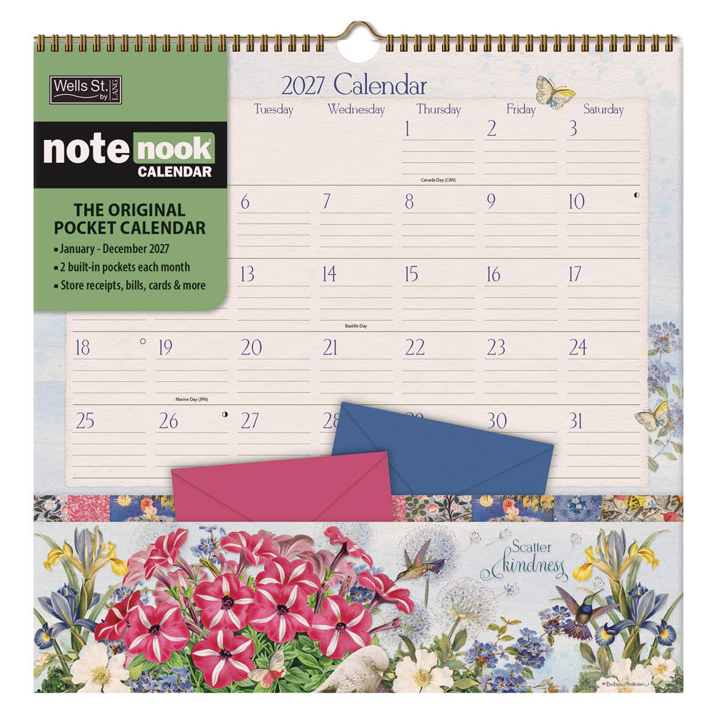 Botanical Gardens Note Nookkalender 2027