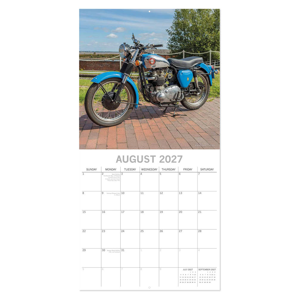 Classic Bikes kalender 2027 - Afbeelding 2