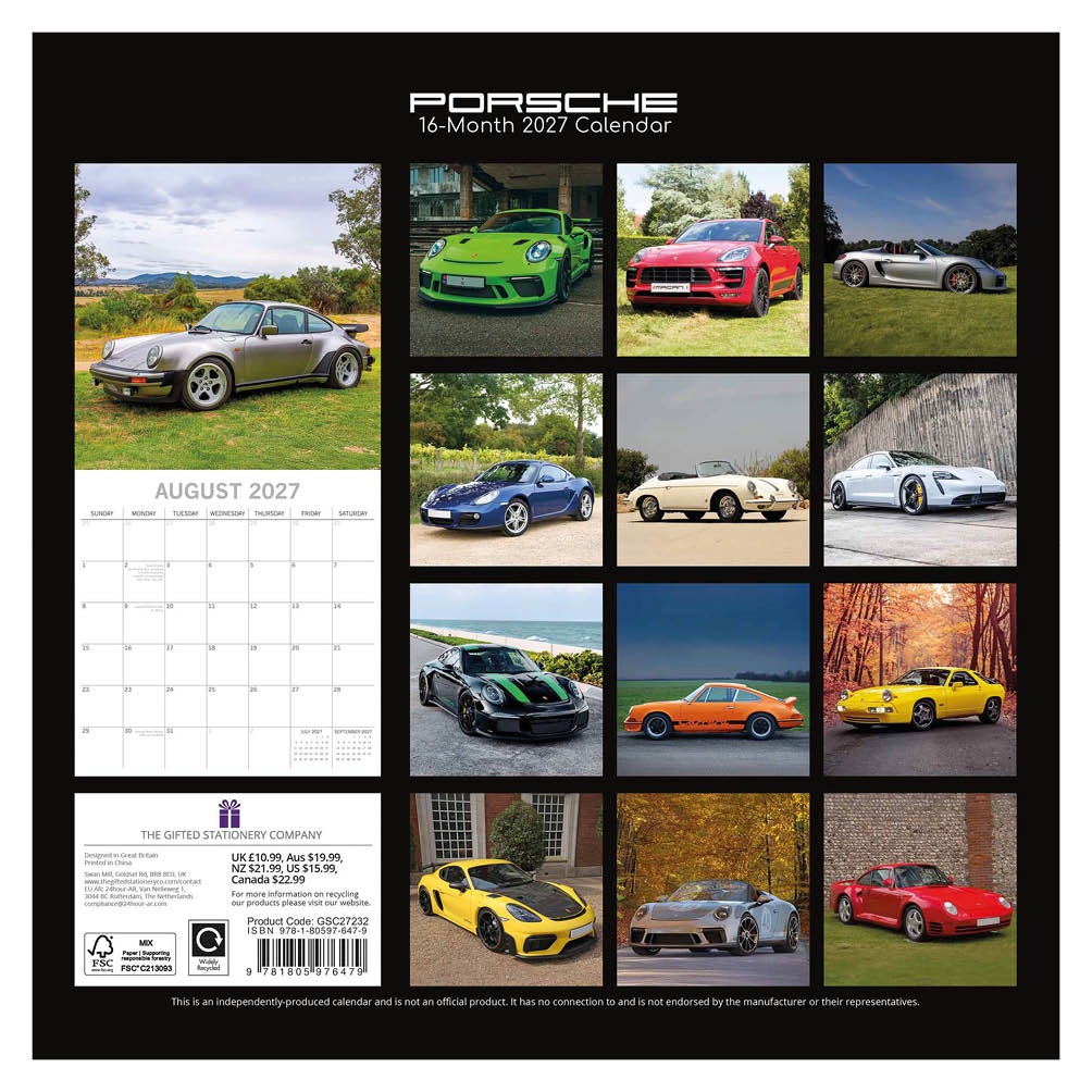 Porsche kalender 2027 - Afbeelding 3