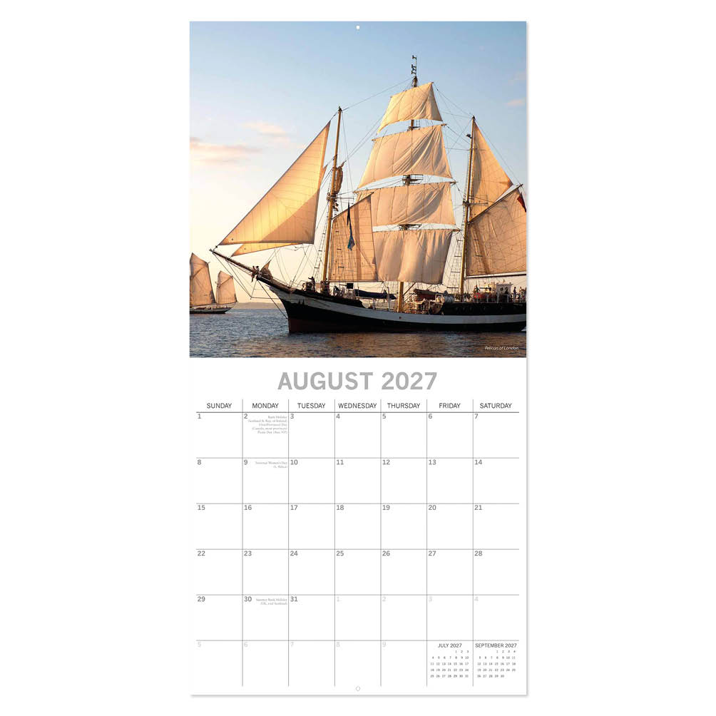 Tall Ships kalender 2027 - Afbeelding 2