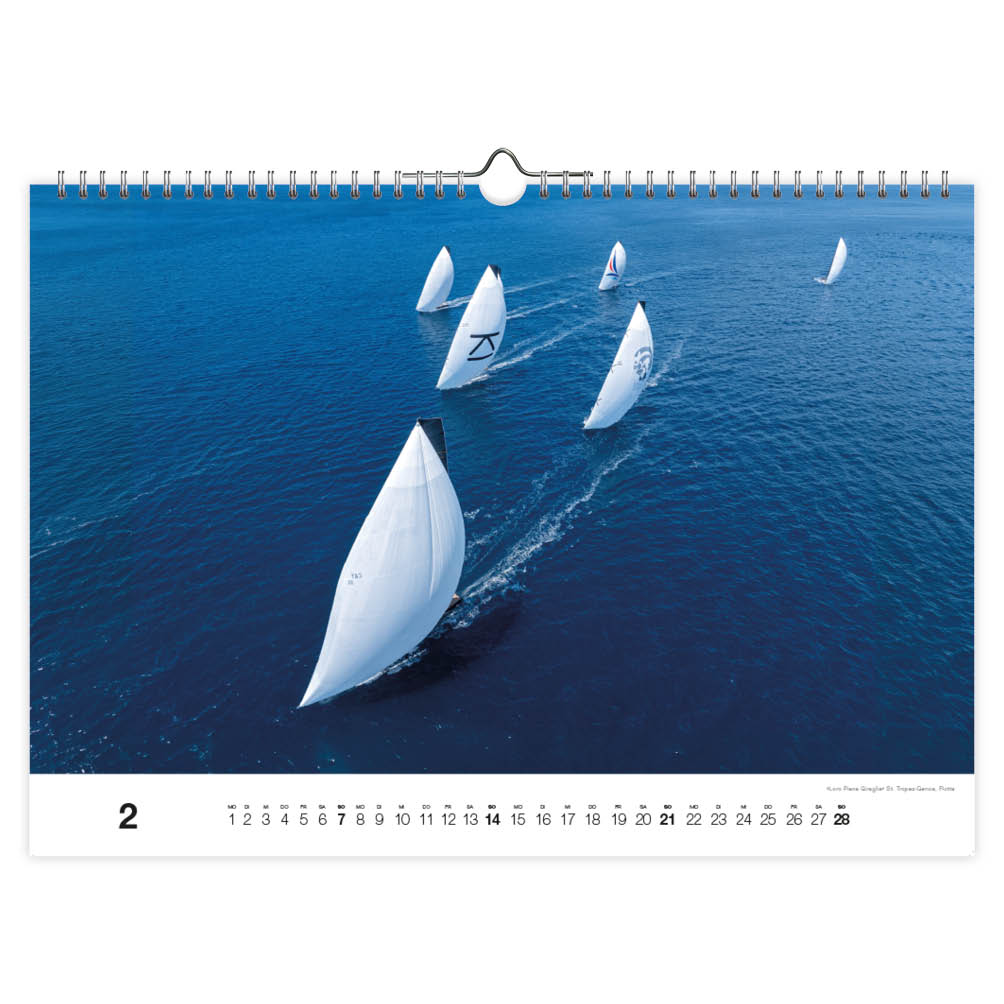 Yachting (Carlo Borlenghi) kalender 2027 - Afbeelding 2