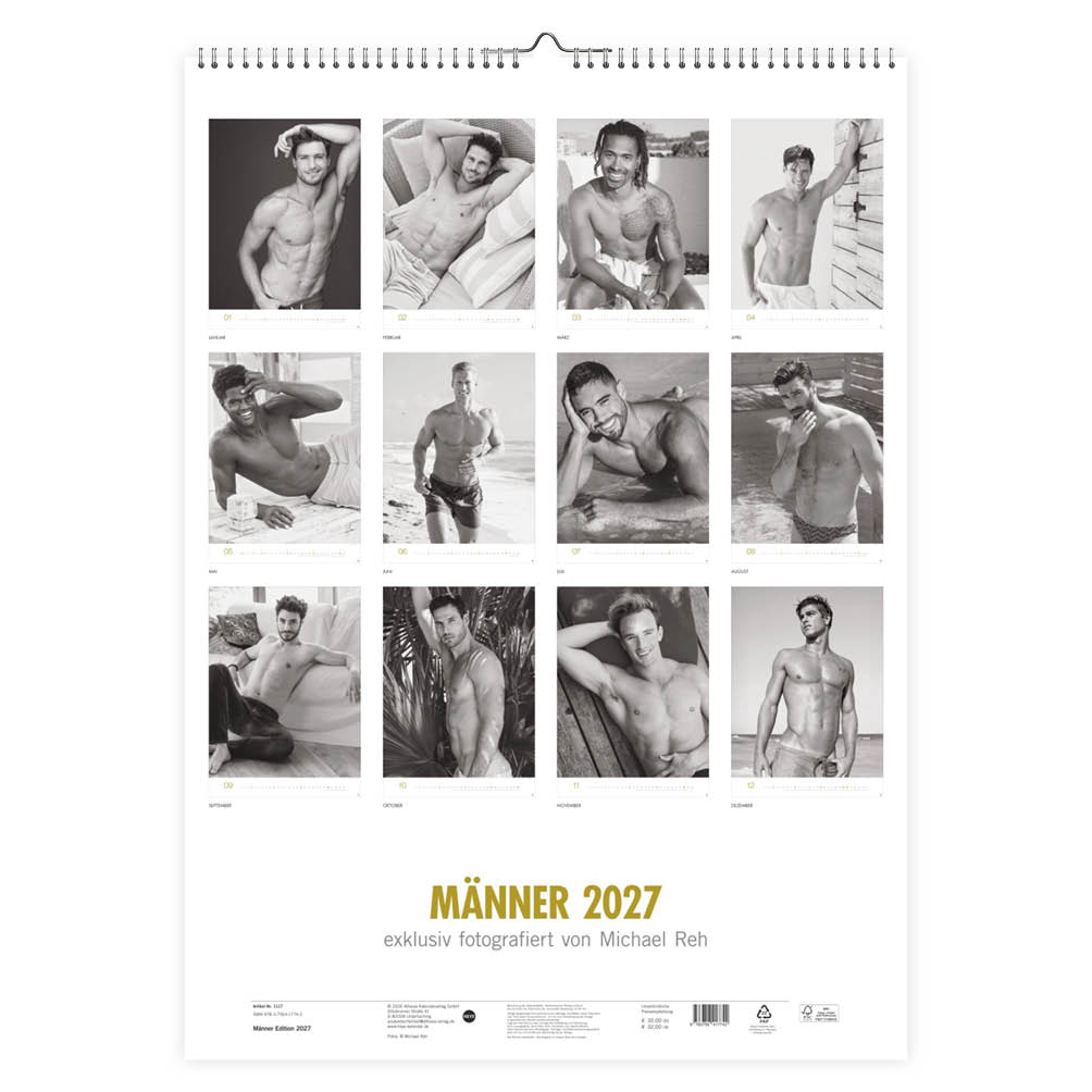 Men Edition kalender 2027 - Afbeelding 3