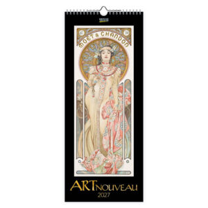 Art Nouveau verticaal kalender 2027
