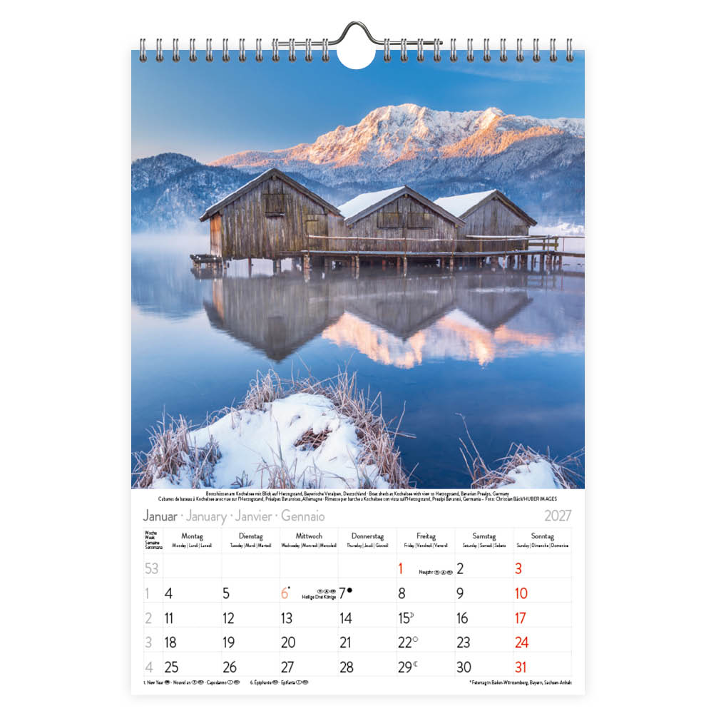 Alpen klein kalender 2027 - Afbeelding 2