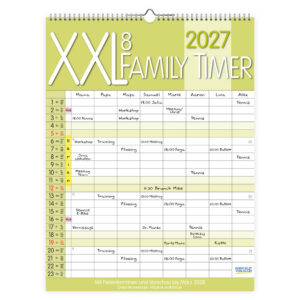 Family Timer XXL (8-persoons) 2027