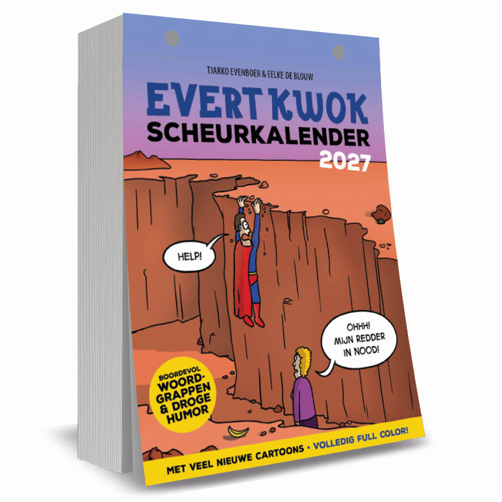 Evert Kwok Scheurkalender 2027