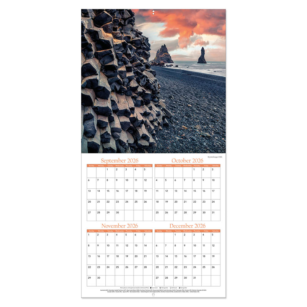 Iceland kalender 2027 - Afbeelding 2